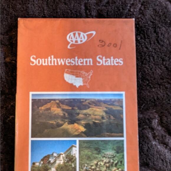 Vintage Lot 11 90s Y2K Southern California Roadmaps Vtg Paper Maps AAA Ephemera - Picture 9 of 16